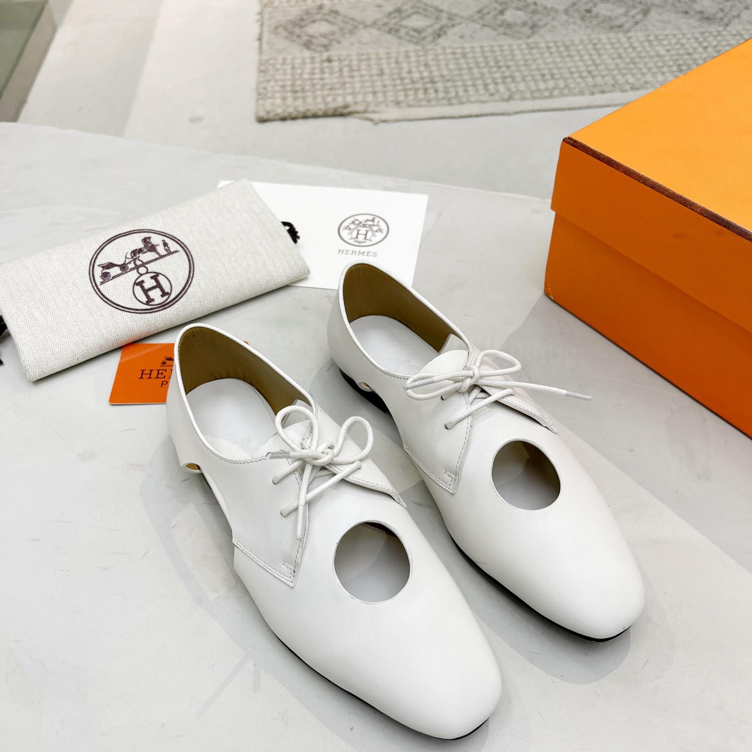 Hermes Lace-Up Shoes - DesignerGu