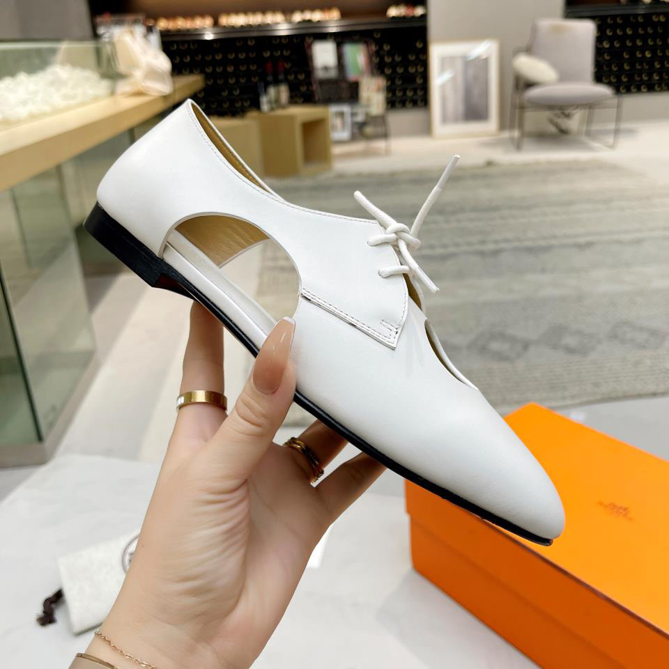 Hermes Lace-Up Shoes - DesignerGu