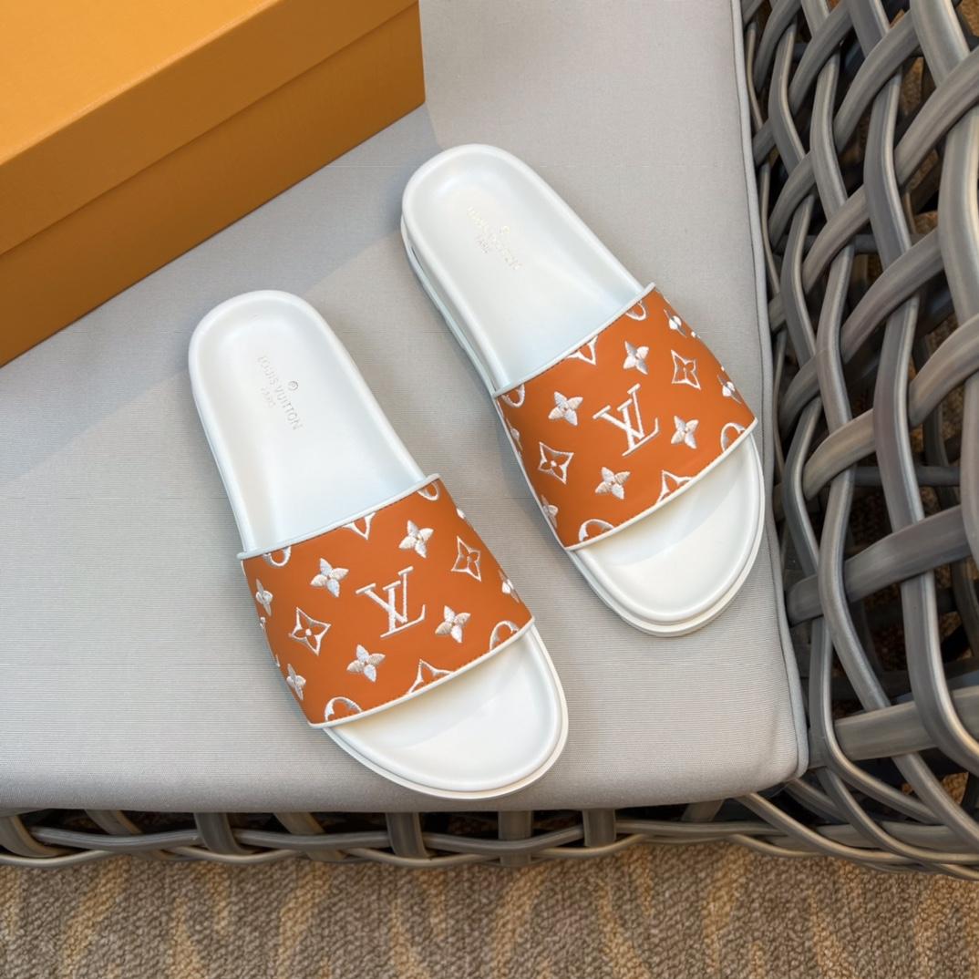 Louis Vuitton Monogram Sandals - DesignerGu