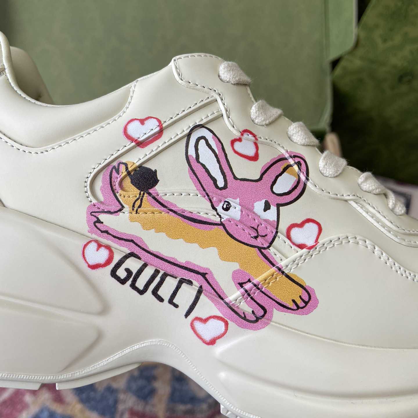 Gucci Rhyton Sneakers(upon uk size) - DesignerGu