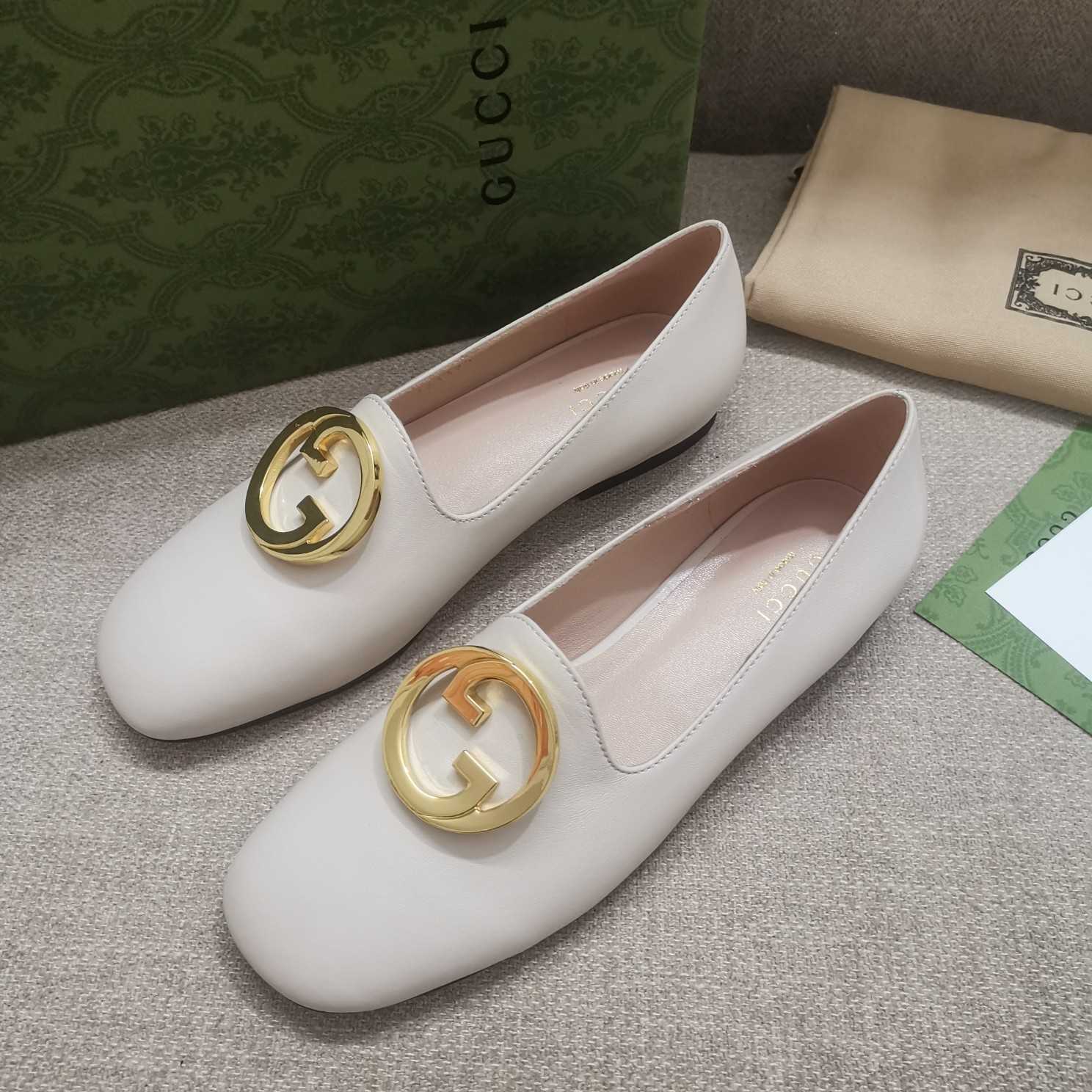 Gucci Blonde Women's Ballet Flat - DesignerGu