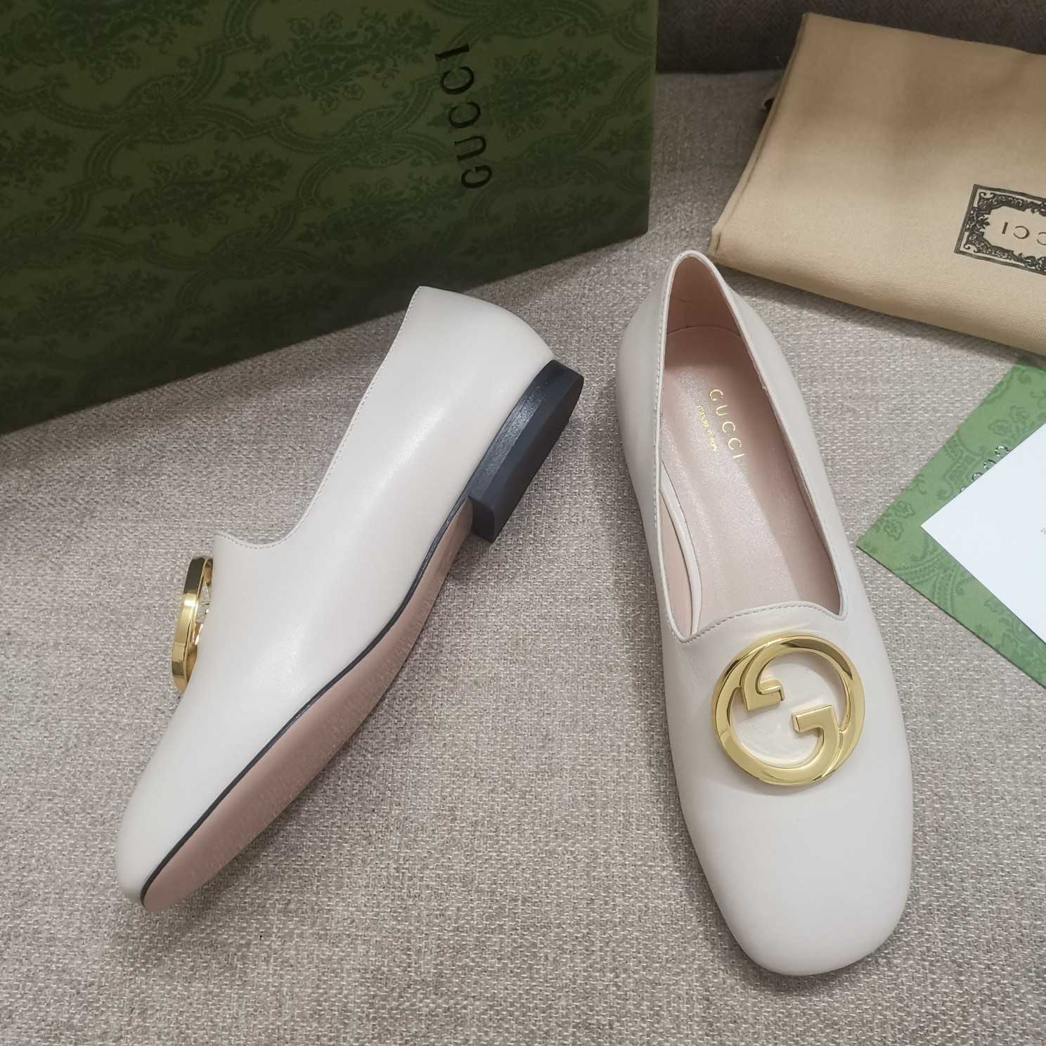 Gucci Blonde Women's Ballet Flat - DesignerGu