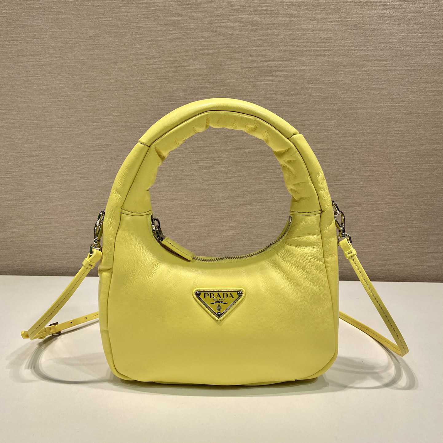 Prada Soft Padded Nappa Leather Mini-Bag - DesignerGu