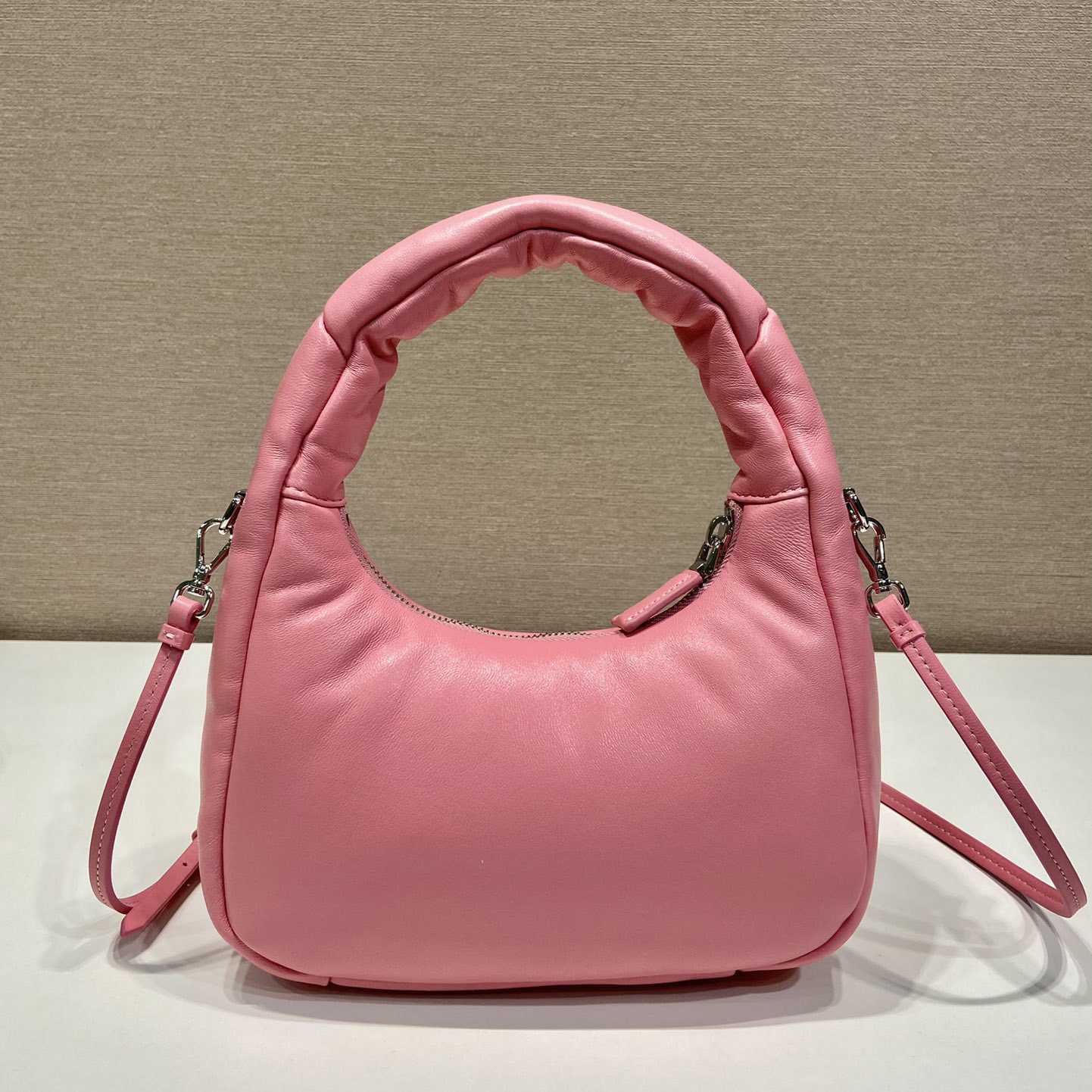 Prada Soft Padded Nappa Leather Mini-Bag - DesignerGu