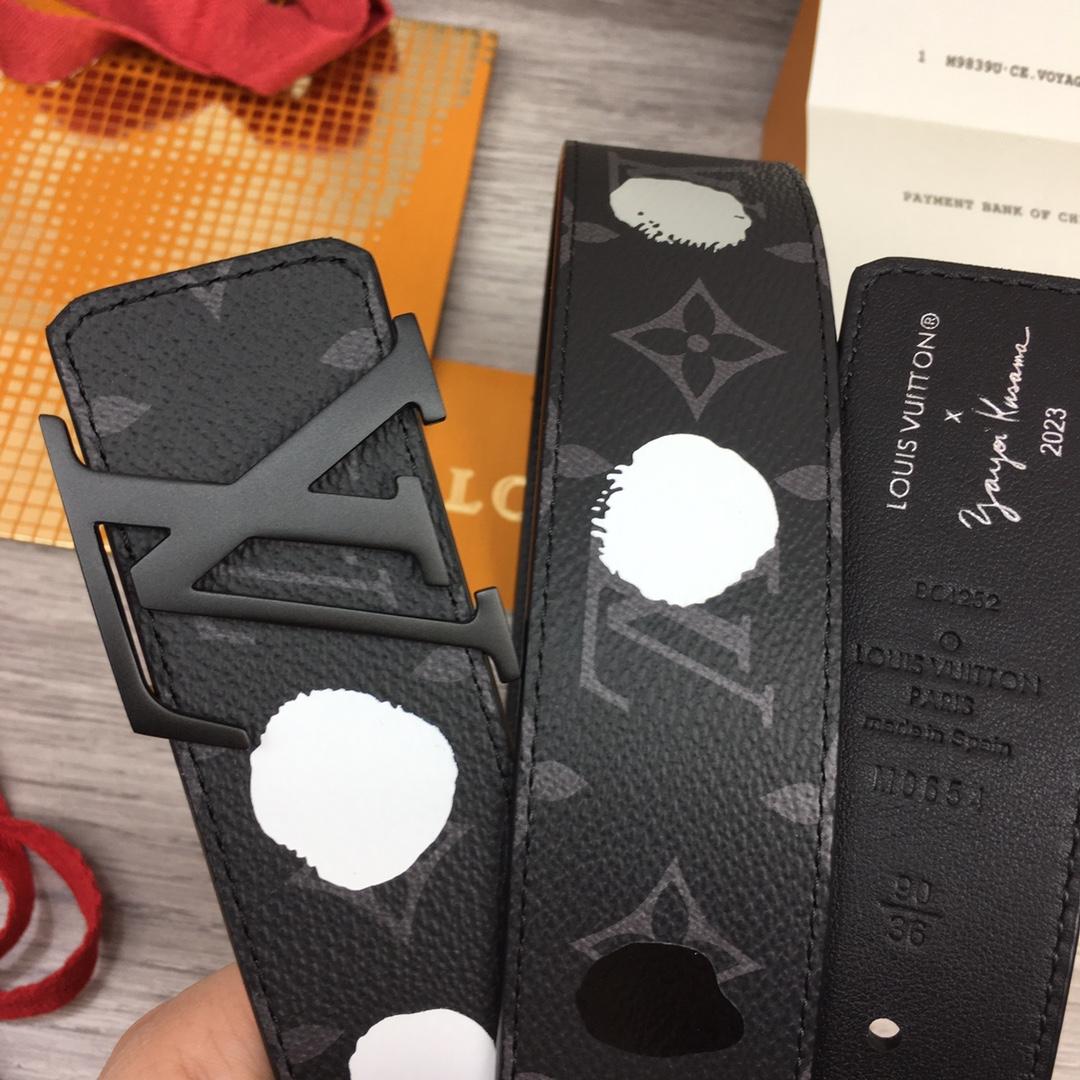 Louis Vuitton LV X YK LV Initiales 40MM Reversible Belt     M0654U - DesignerGu