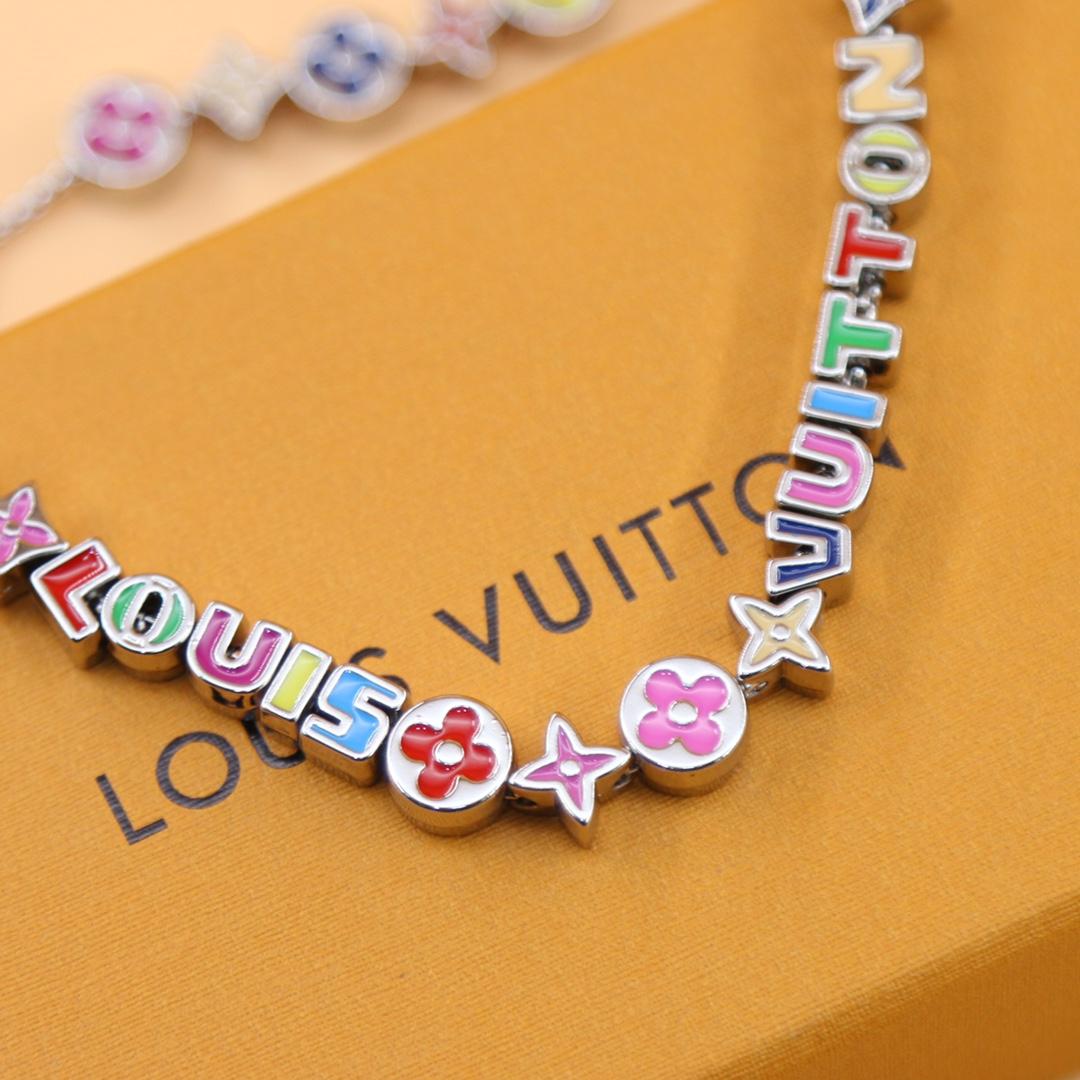 Louis Vuitton Monogram Party Necklace   MP3281 - DesignerGu