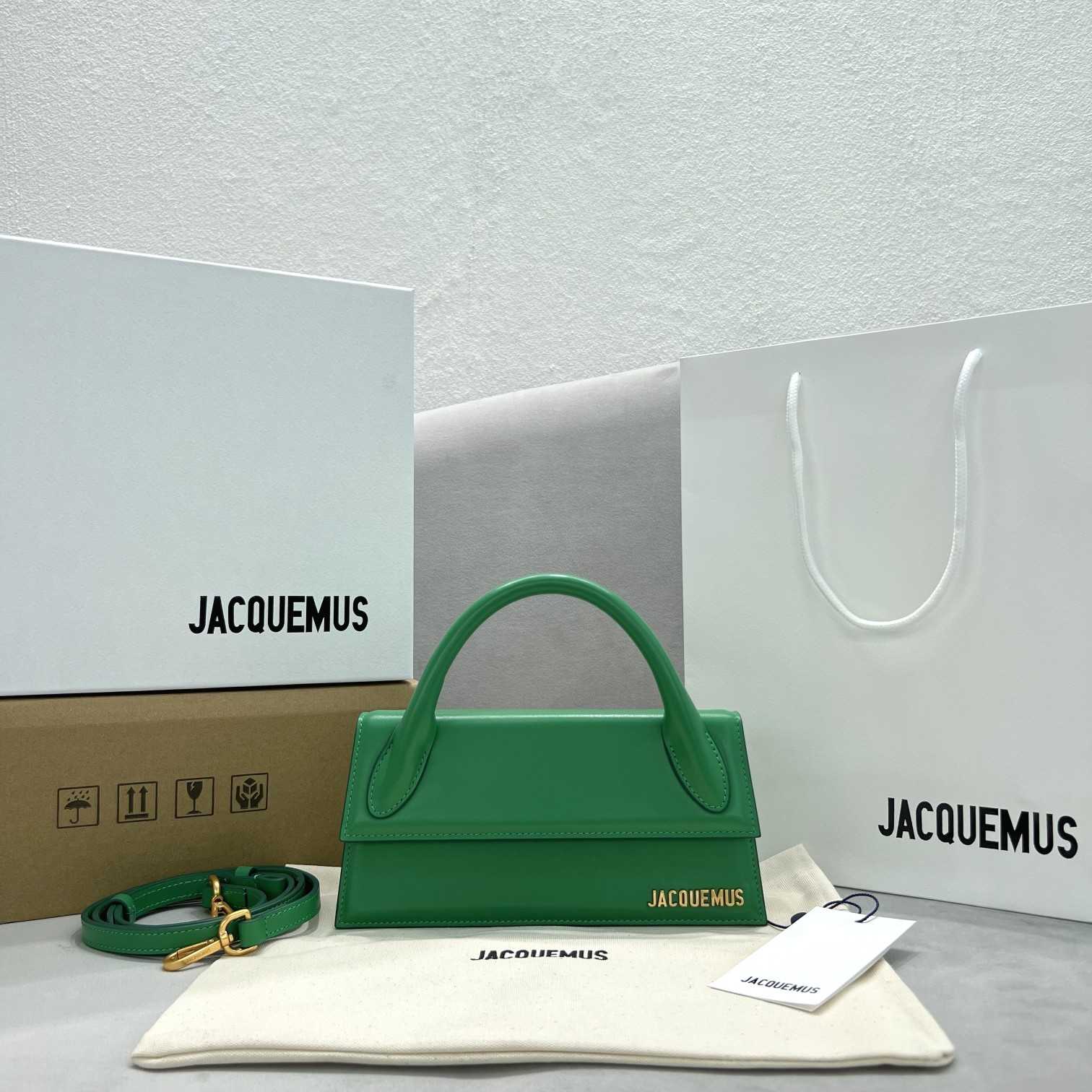 Jacquemus Le Chiquito Long Leather Handbag - DesignerGu