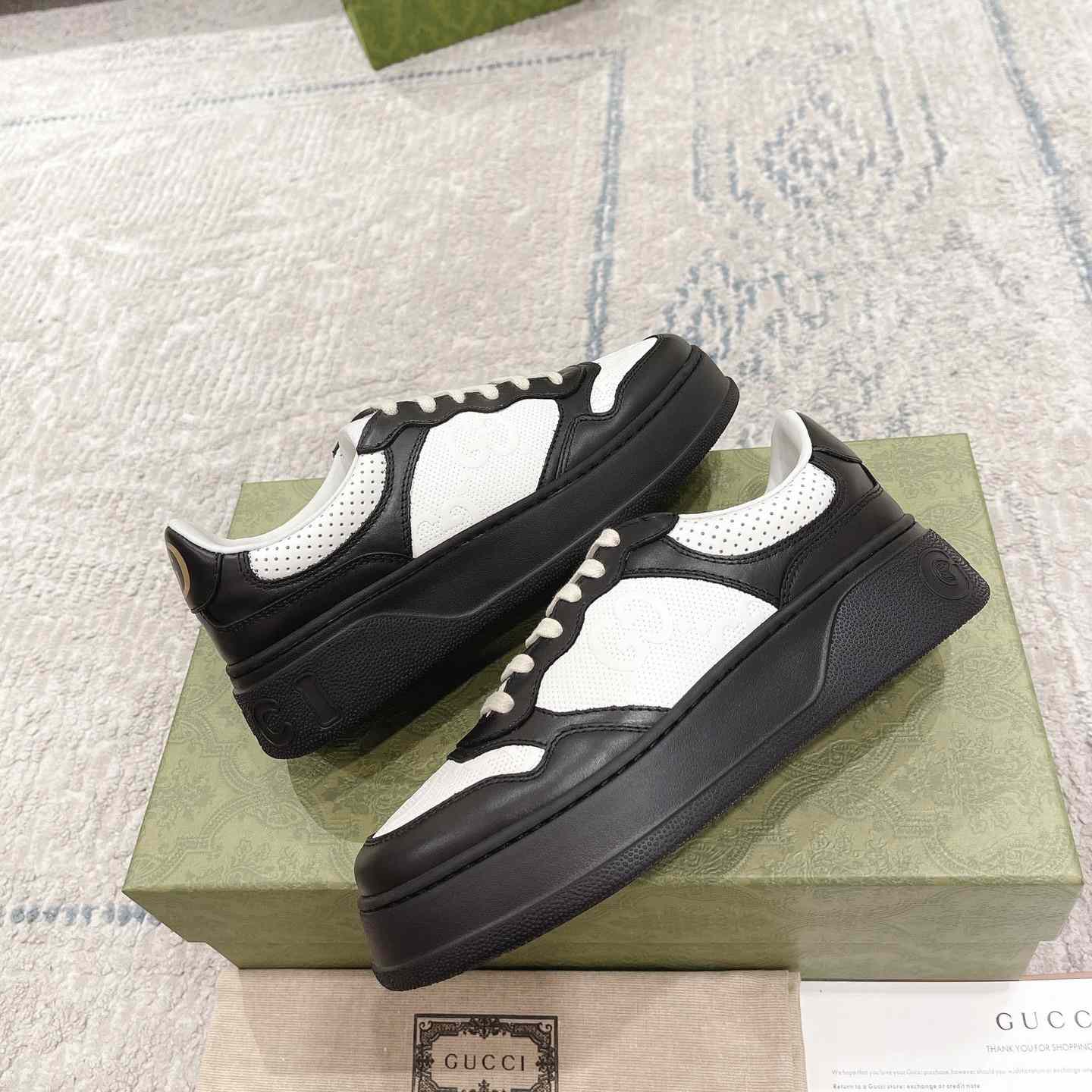 Gucci GG Embossed Sneaker - DesignerGu