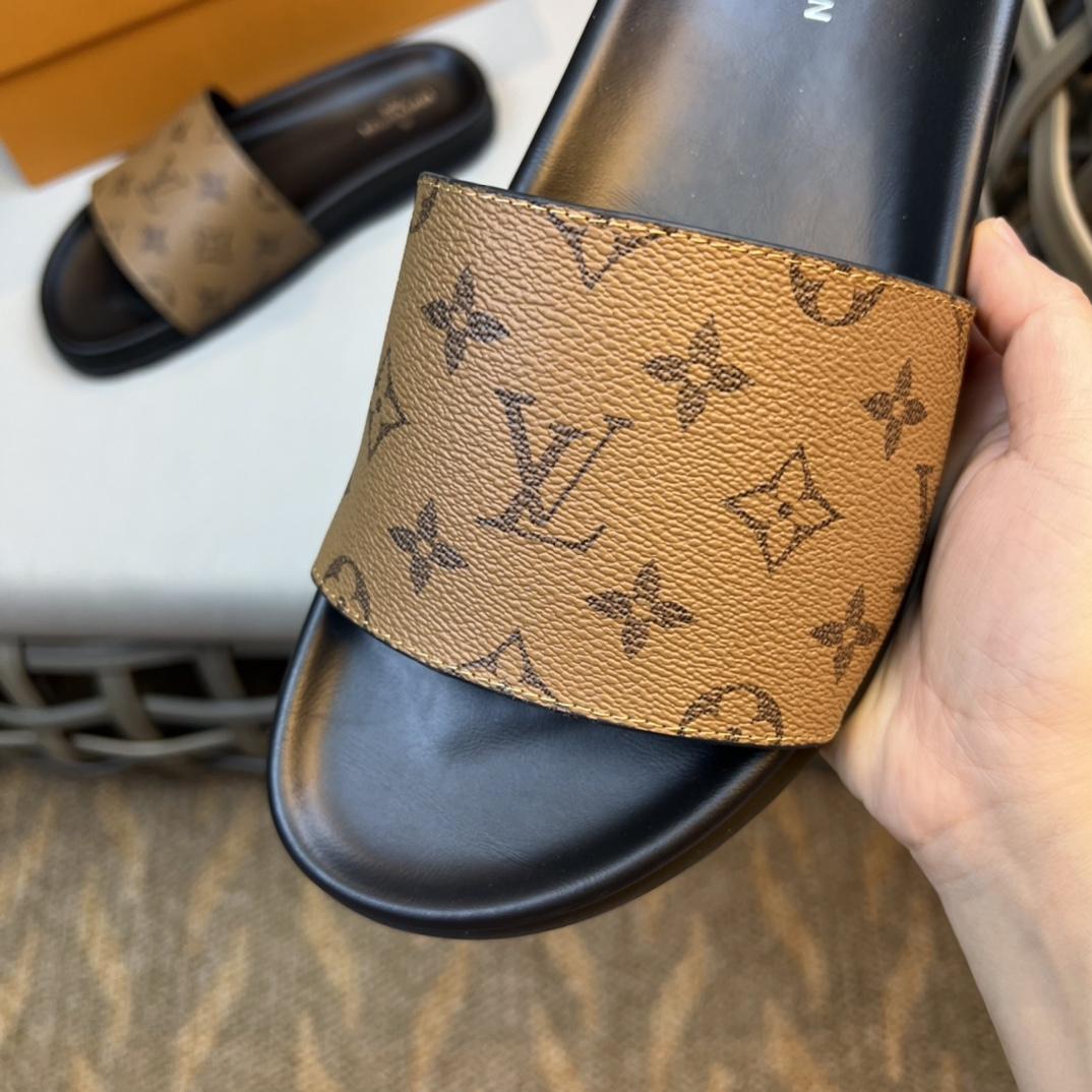 Louis Vuitton Monogram Sandals - DesignerGu