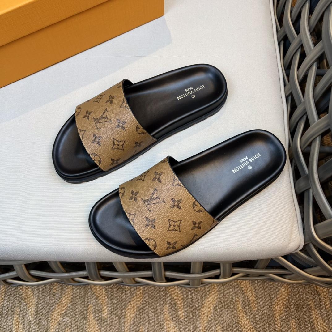 Louis Vuitton Monogram Sandals - DesignerGu