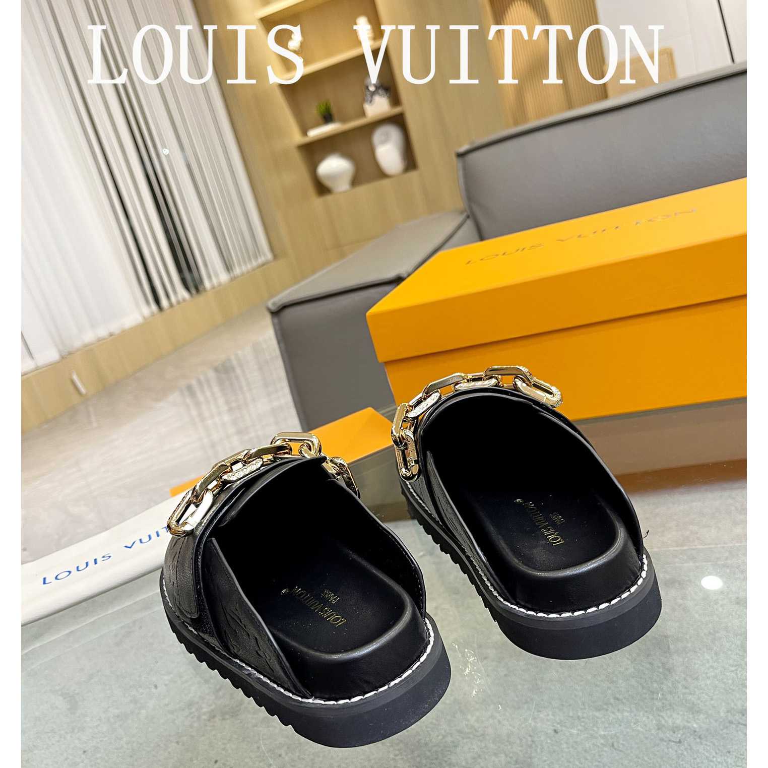 Louis Vuitton Lv Cosy Flat Comfort Clog        1AB3OS - DesignerGu