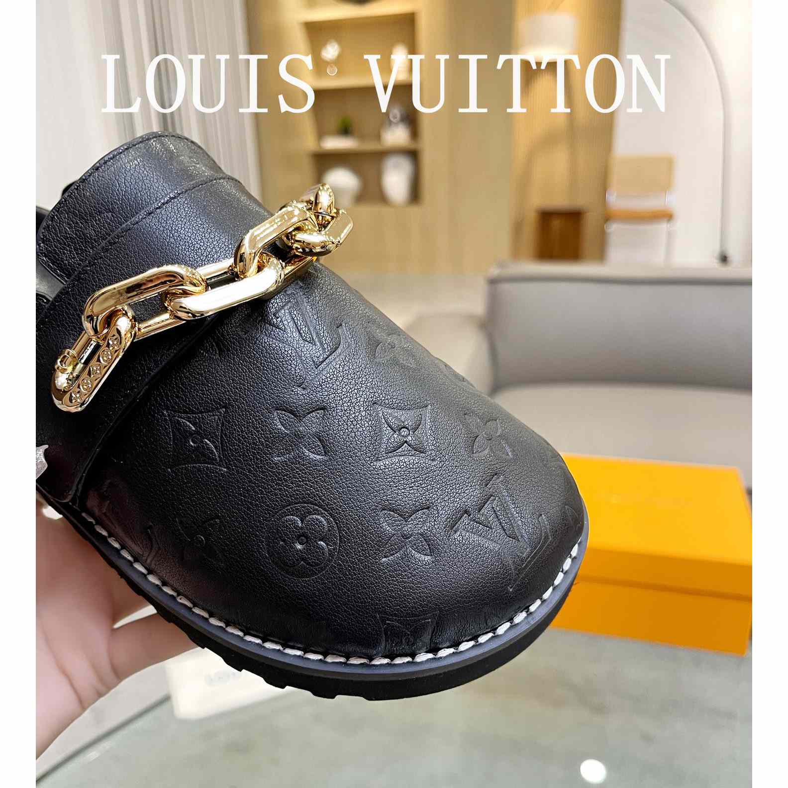 Louis Vuitton Lv Cosy Flat Comfort Clog        1AB3OS - DesignerGu