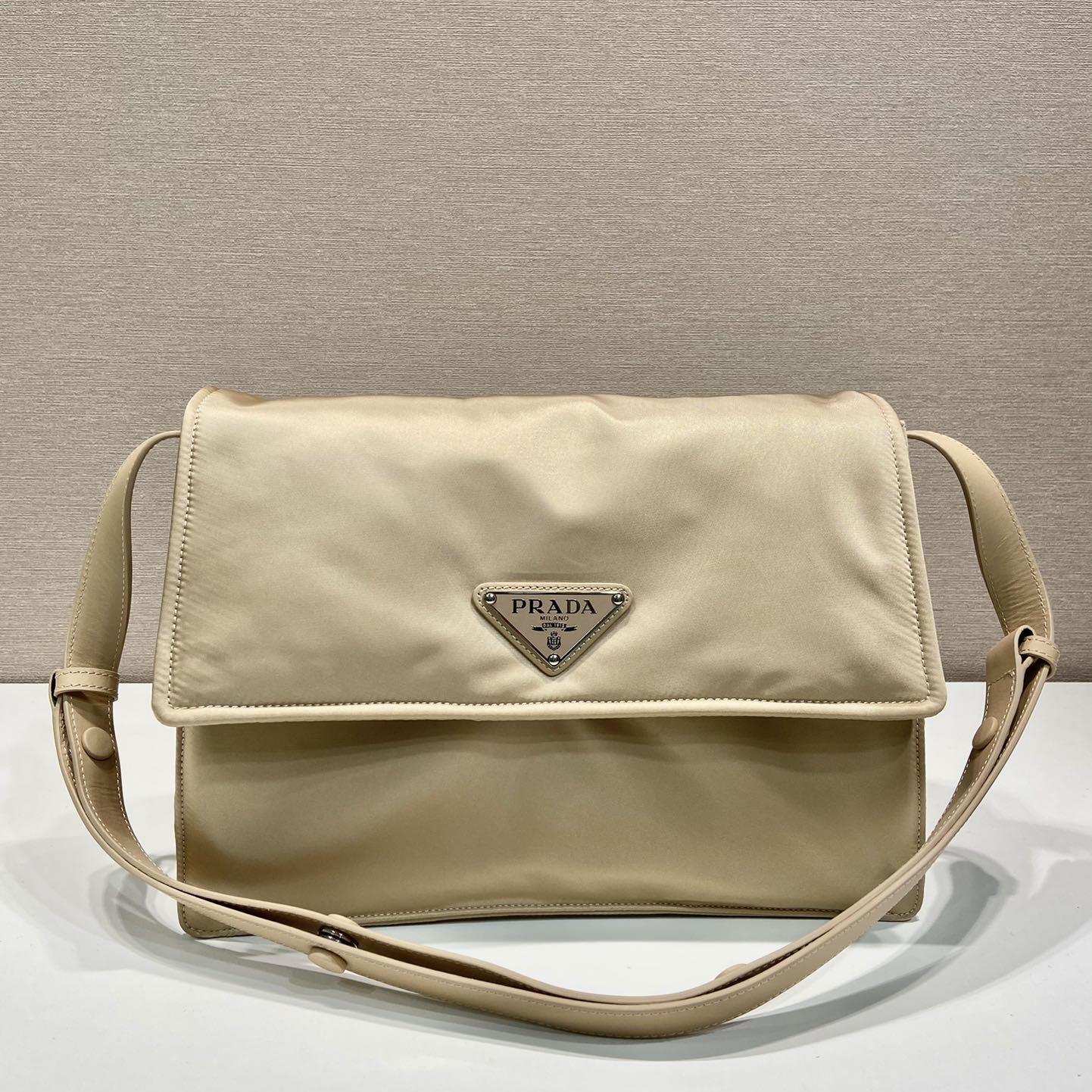 Prada Small Padded Re-Nylon Shoulder Bag - DesignerGu