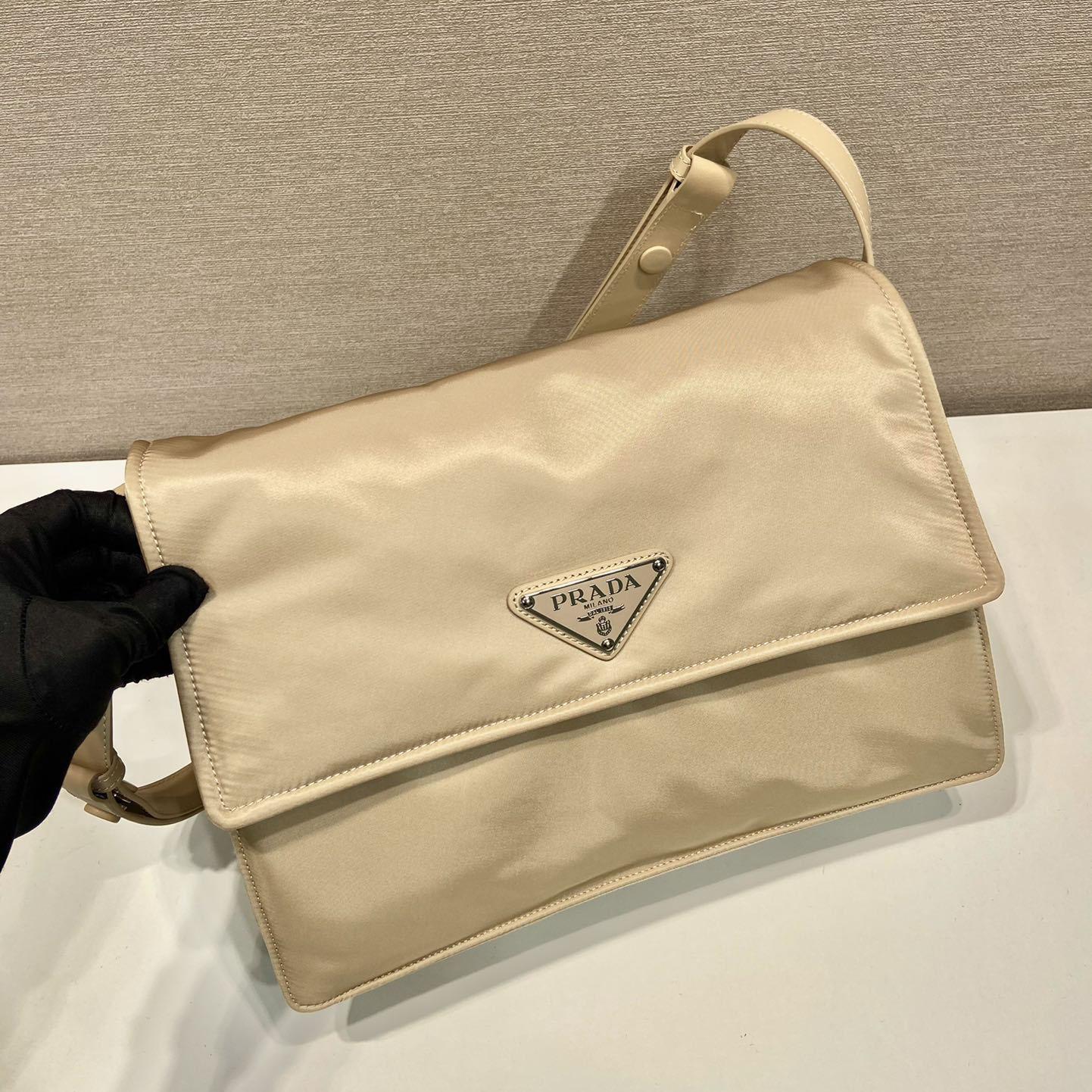 Prada Small Padded Re-Nylon Shoulder Bag - DesignerGu