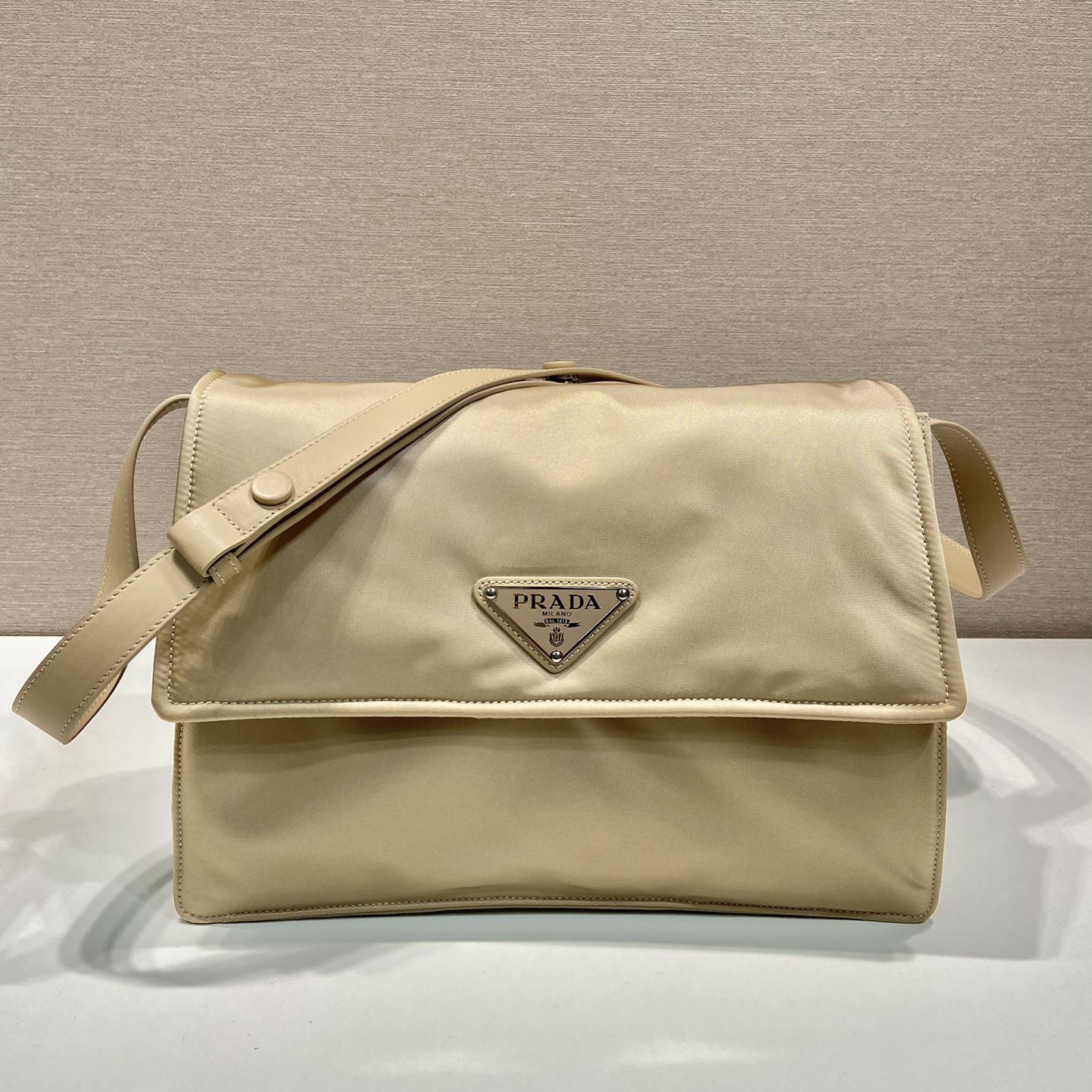 Prada Small Padded Re-Nylon Shoulder Bag - DesignerGu