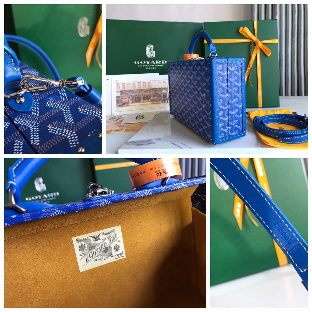 Goyard Grand Hôtel Trunk Bag  - DesignerGu