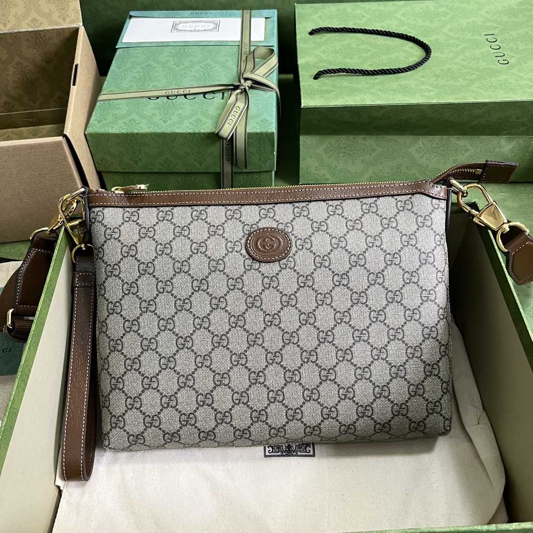 Gucci Messenger bag with Interlocking G(30-22.5-5cm) - DesignerGu