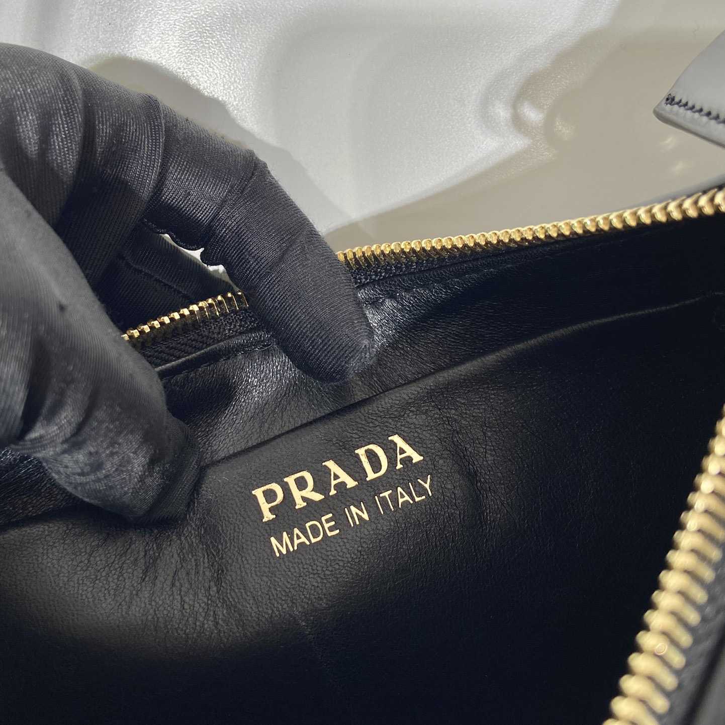 Prada Leather Shoulder Bag - DesignerGu