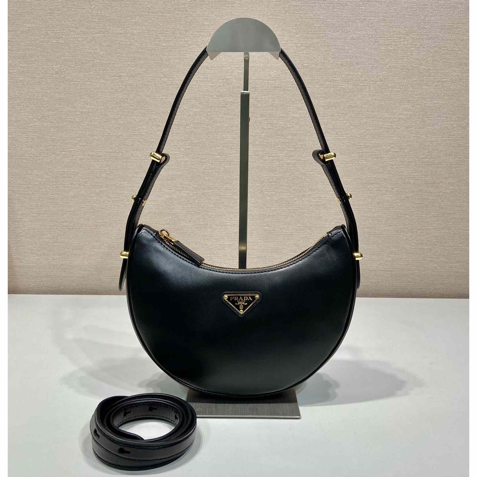 Prada Leather Shoulder Bag - DesignerGu