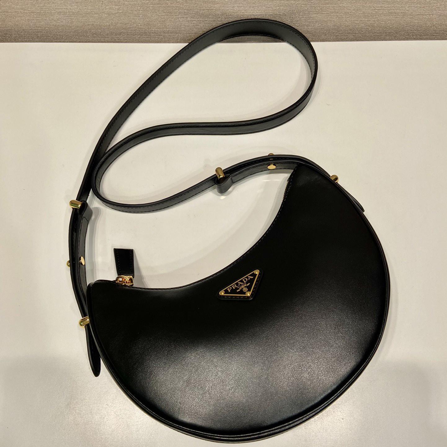 Prada Leather Shoulder Bag - DesignerGu