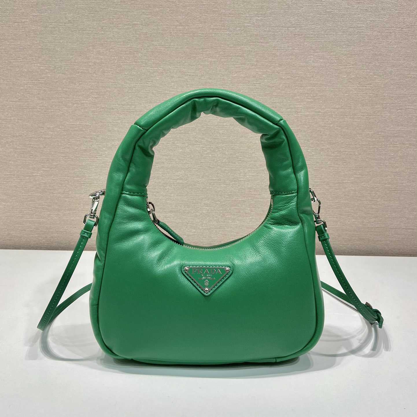 Prada Soft Padded Nappa Leather Mini-Bag - DesignerGu