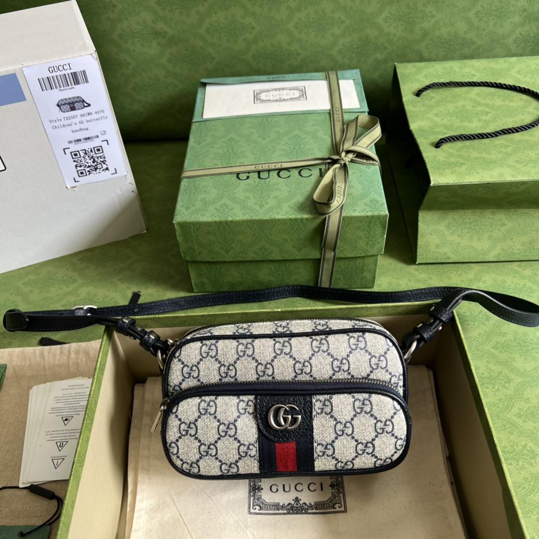 Gucci Ophidia Small Messenger Bag(24-13-6CM)   - DesignerGu