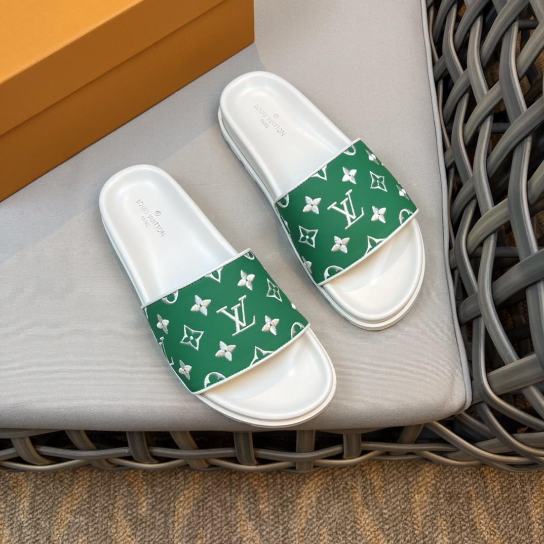 Louis Vuitton Monogram Sandals - DesignerGu