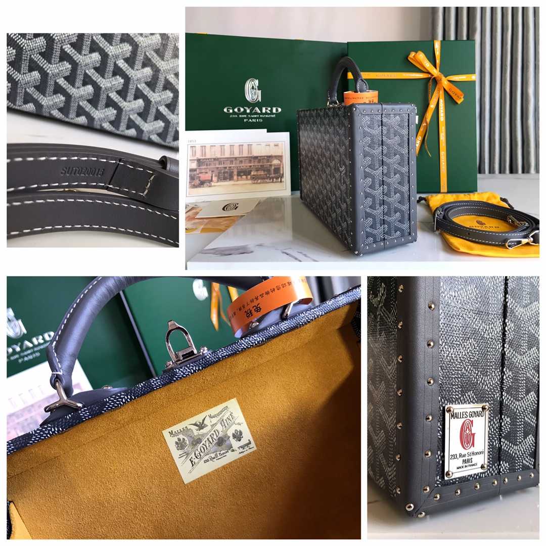 Goyard Grand Hôtel Trunk Bag  - DesignerGu