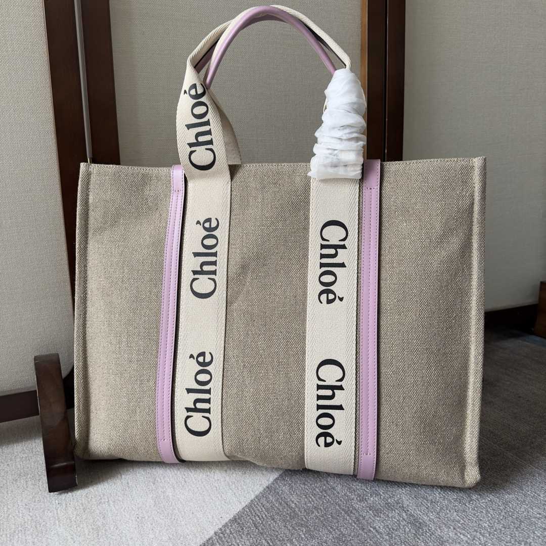 Chloe Large Woody Tote Bag(45-33-13 cm) - DesignerGu