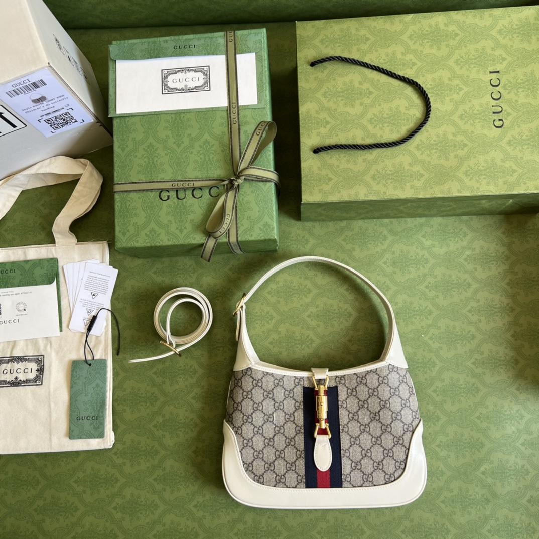 Gucci Jackie 1961 Small Shoulder Bag(28*19*4.5cm)   - DesignerGu