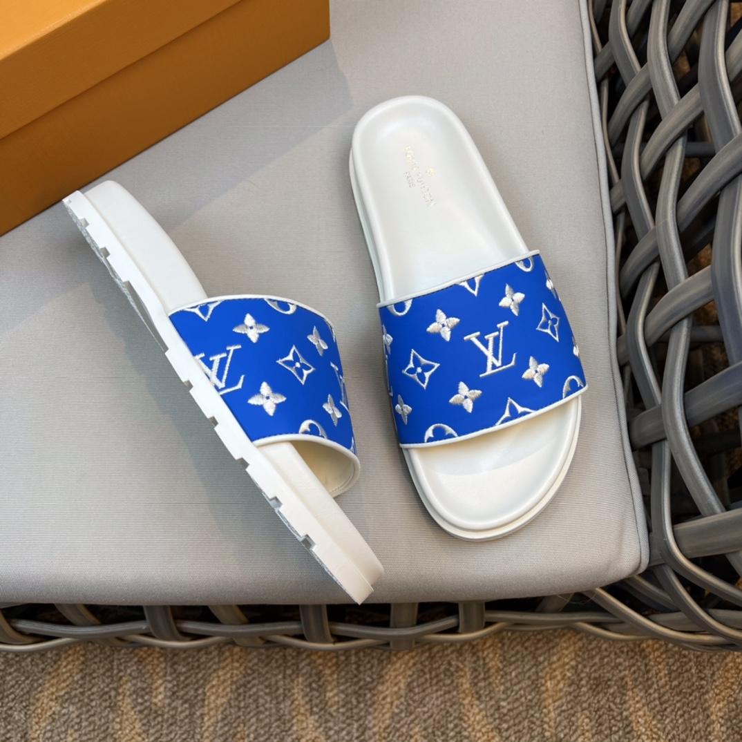 Louis Vuitton Monogram Sandals - DesignerGu