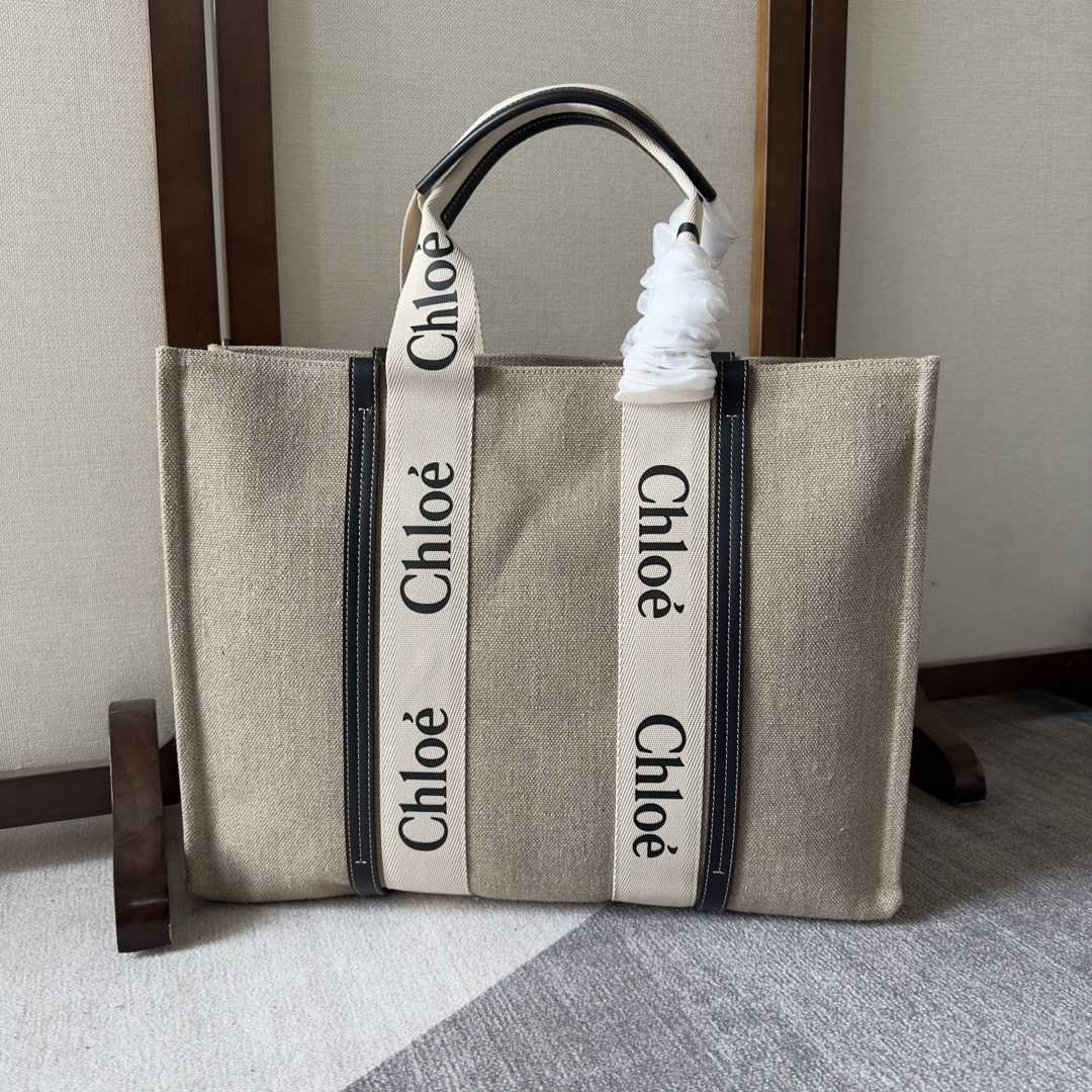 Chloe Large Woody Tote Bag(45-33-13 cm) - DesignerGu