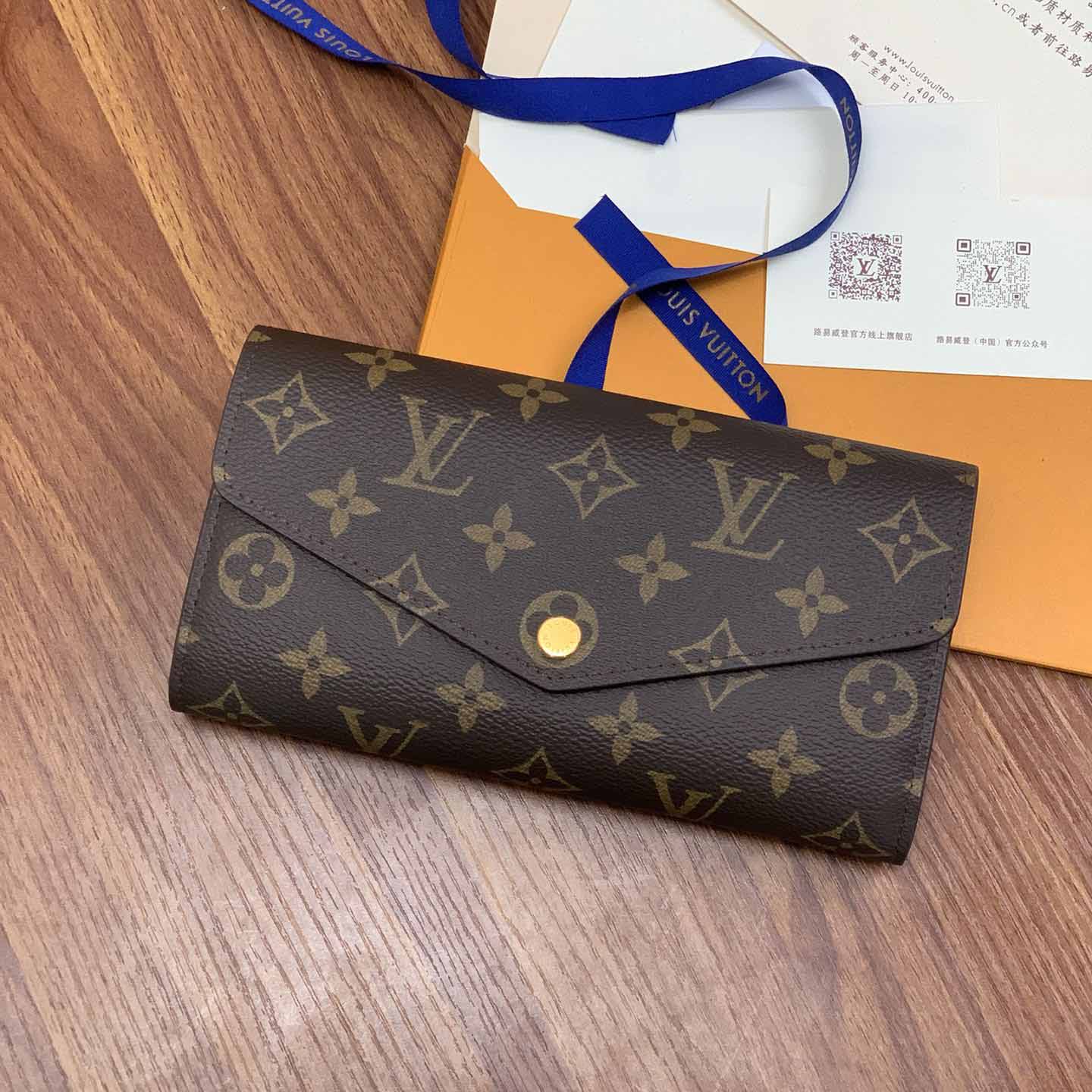 Louis Vuitton LV Sarah Wallet (19x10CM)     M60531 - DesignerGu