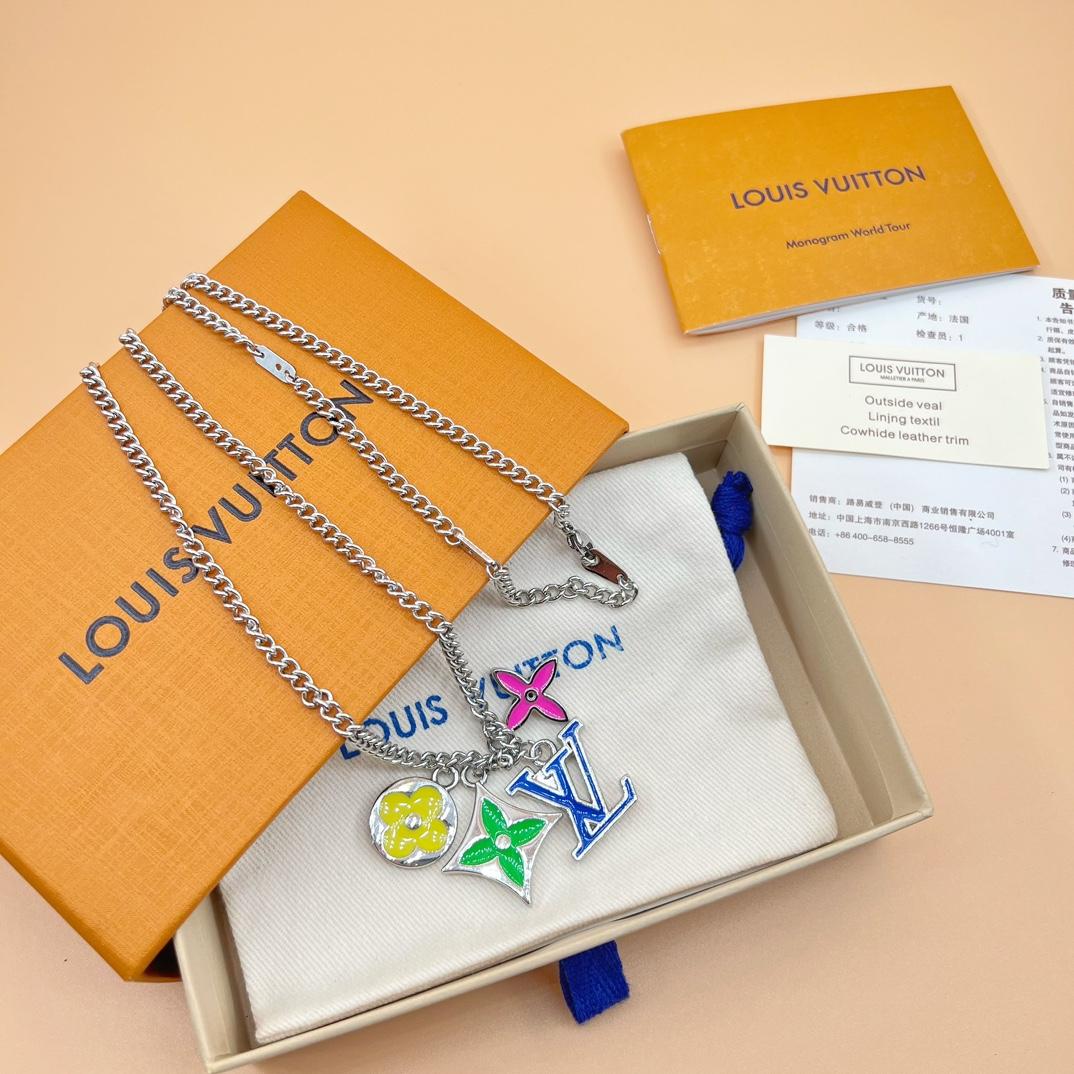 Louis Vuitton LV Instinct Necklace     M01125 - DesignerGu