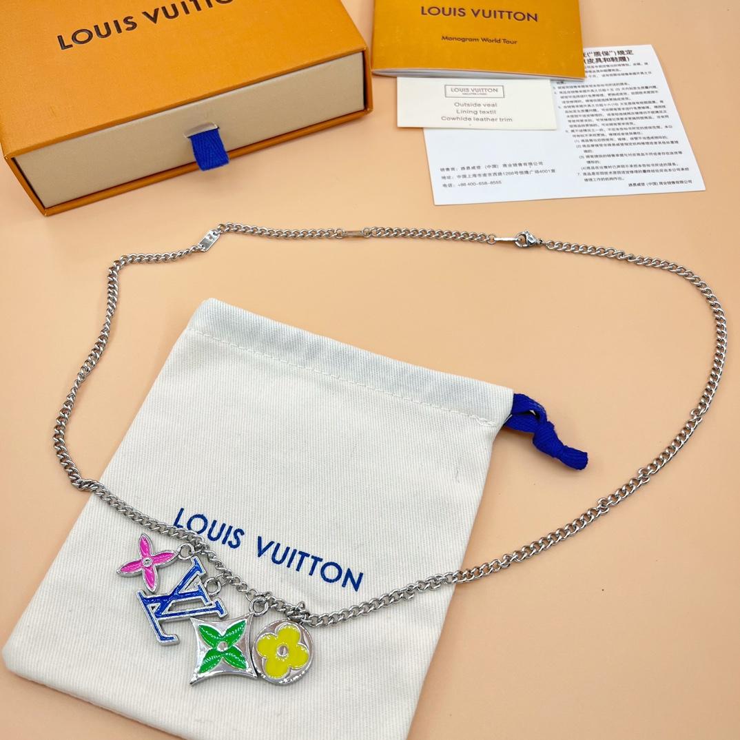 Louis Vuitton LV Instinct Necklace     M01125 - DesignerGu