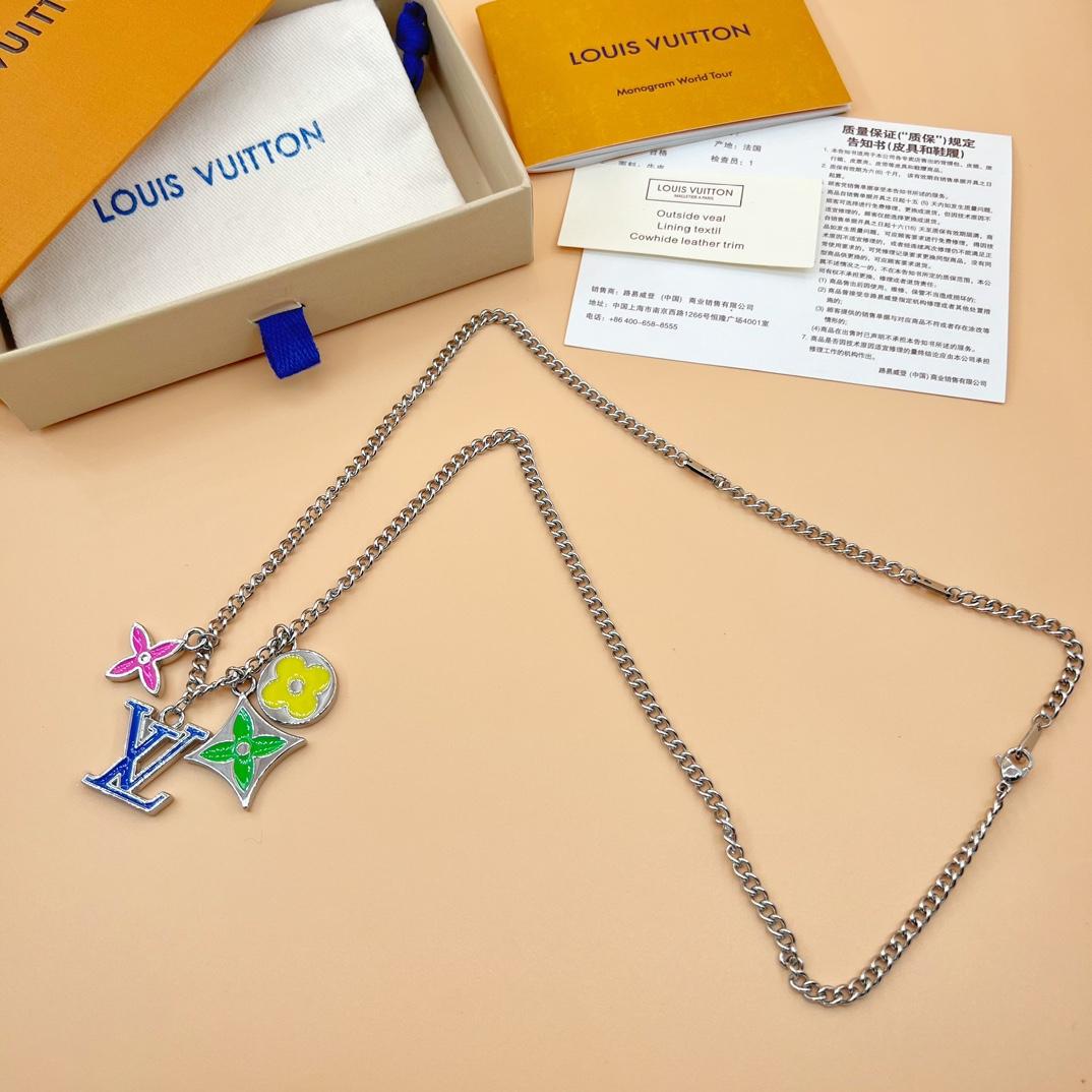 Louis Vuitton LV Instinct Necklace     M01125 - DesignerGu