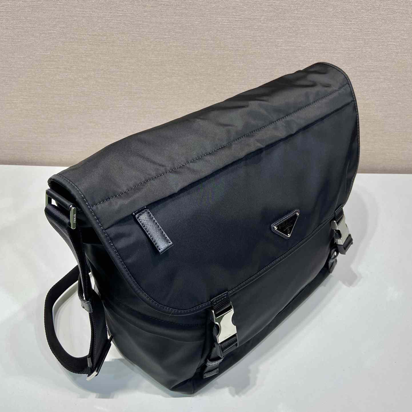 Prada Re-Nylon And Saffiano Shoulder Bag - DesignerGu