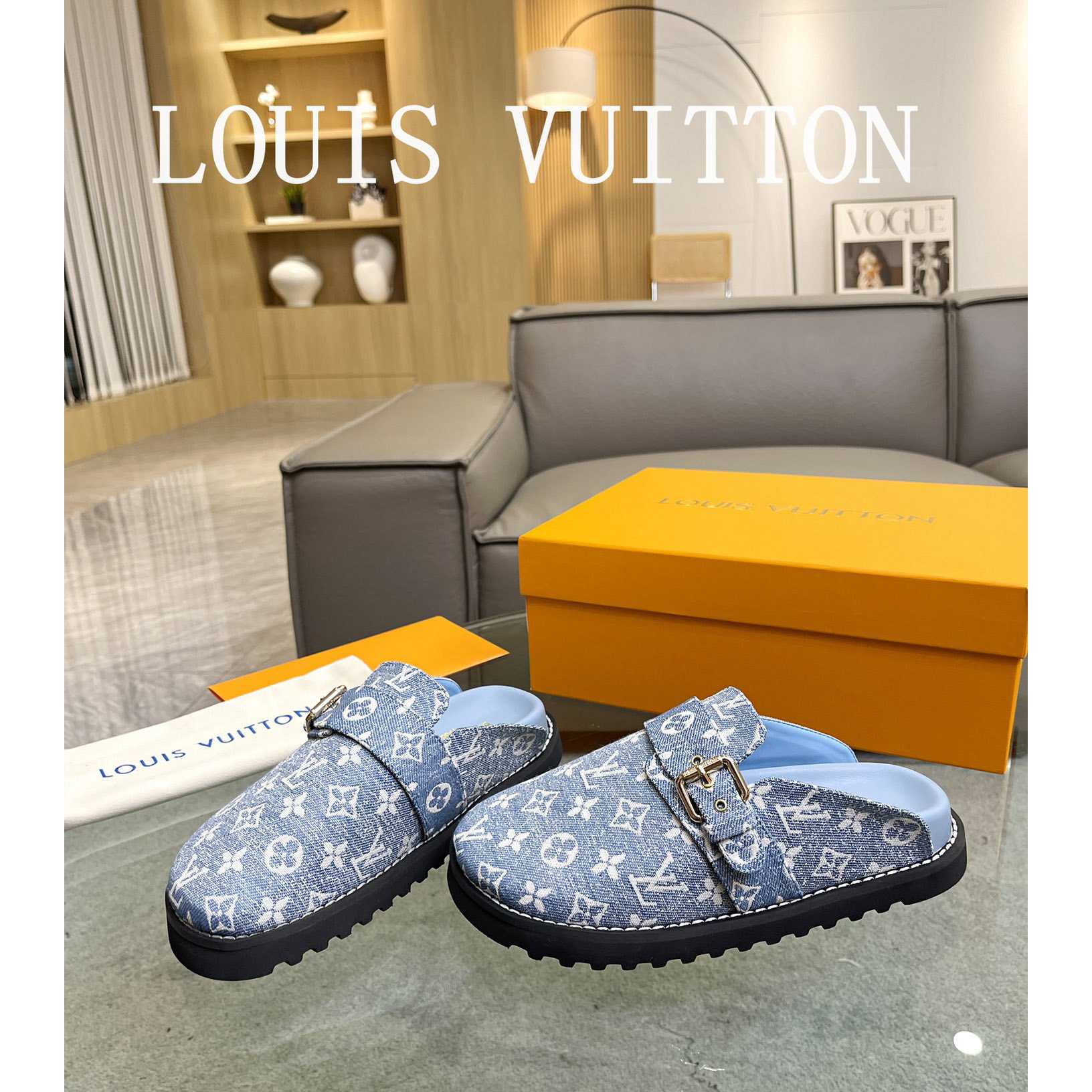 Louis Vuitton Lv Cosy Flat Comfort Clog         1AB3PD - DesignerGu