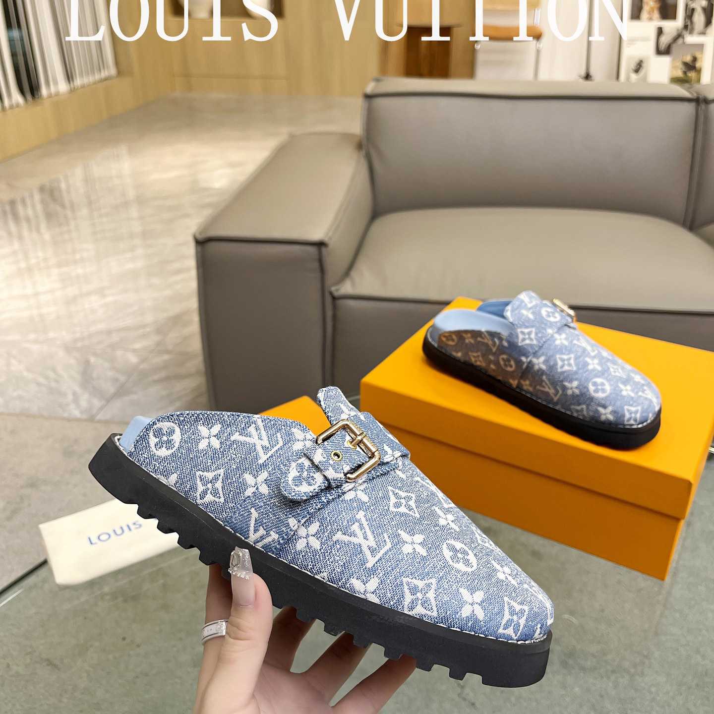 Louis Vuitton Lv Cosy Flat Comfort Clog         1AB3PD - DesignerGu