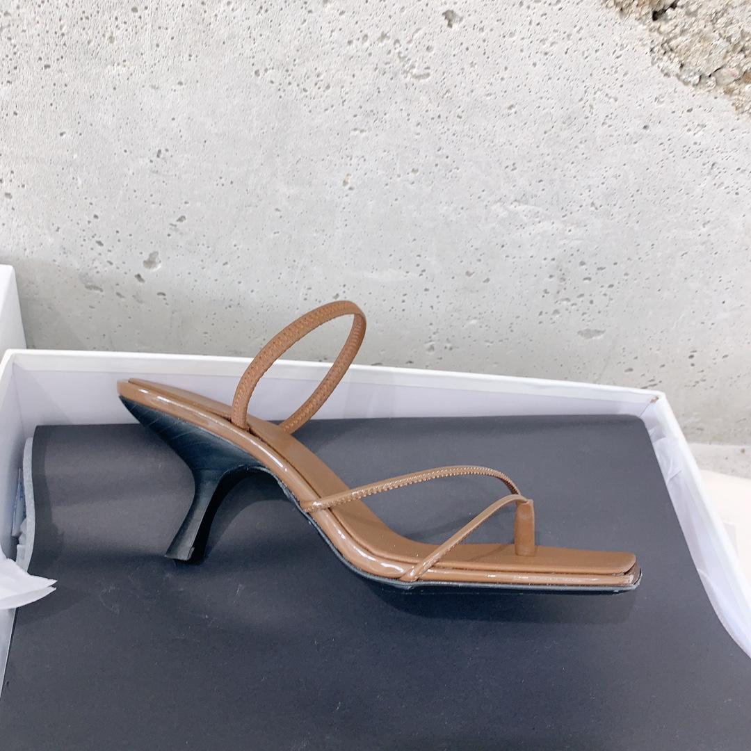 The Row Rai Sandal Leather - DesignerGu