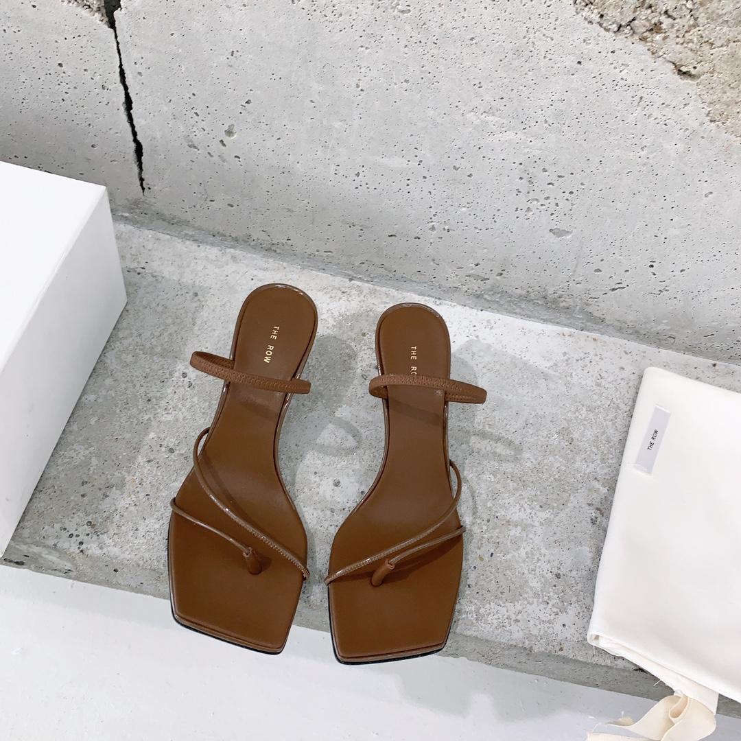 The Row Rai Sandal Leather - DesignerGu