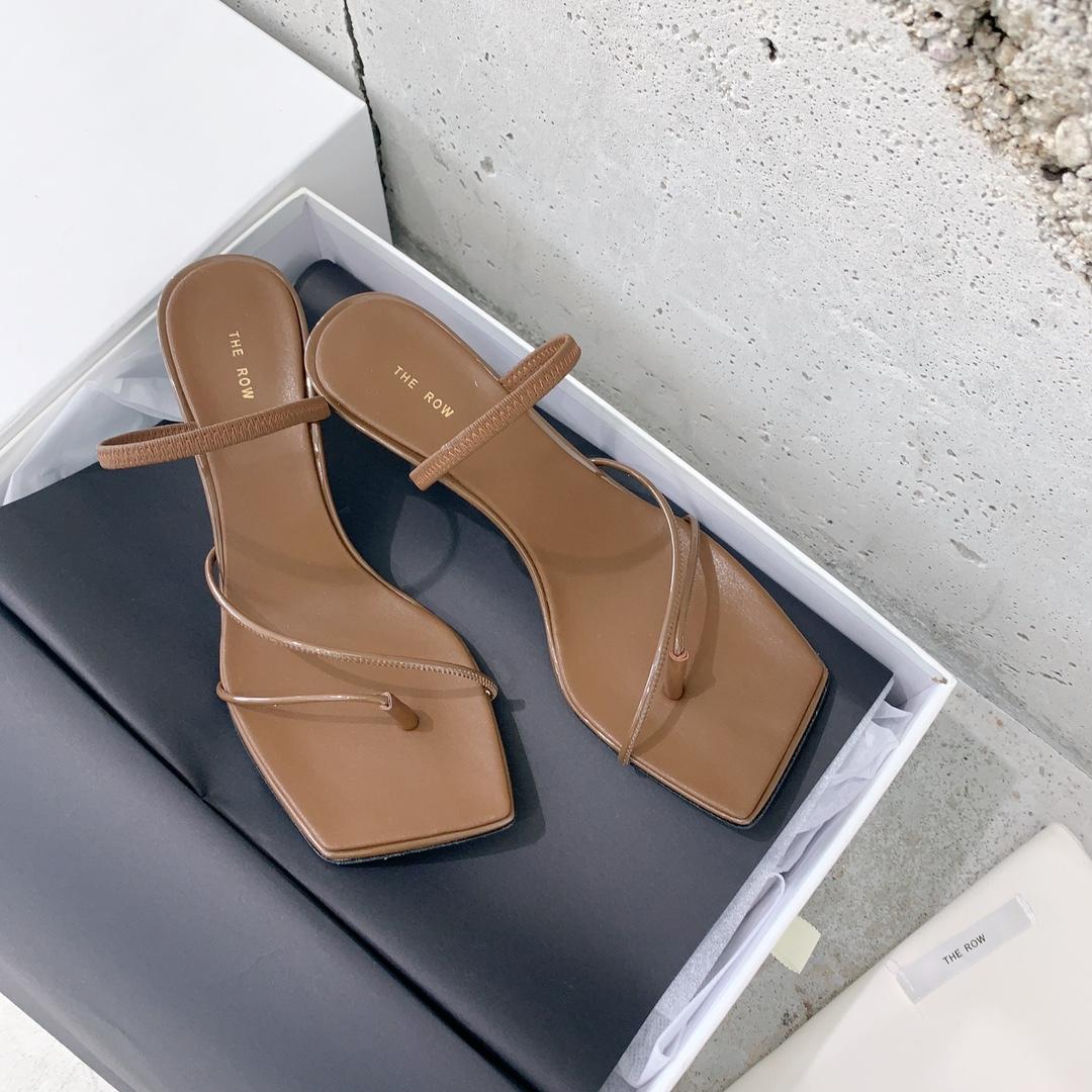 The Row Rai Sandal Leather - DesignerGu