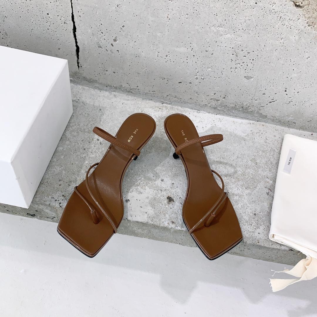 The Row Rai Sandal Leather - DesignerGu