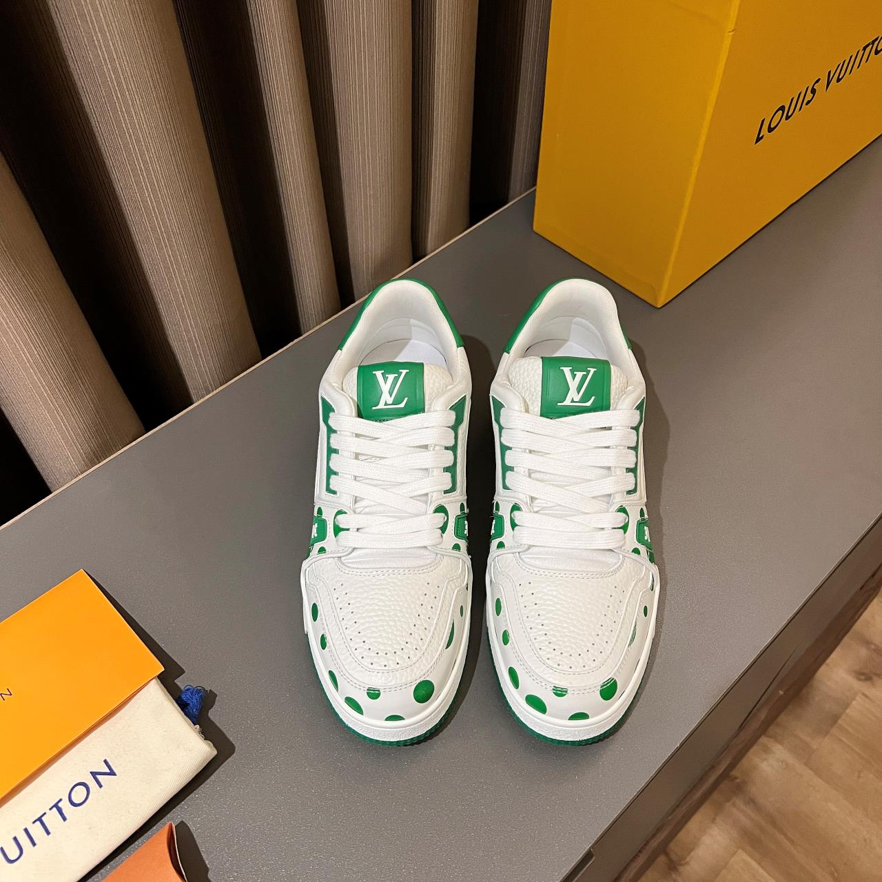 Louis Vuitton LV x YK LV Trainer Sneaker(upon uk size)   - DesignerGu