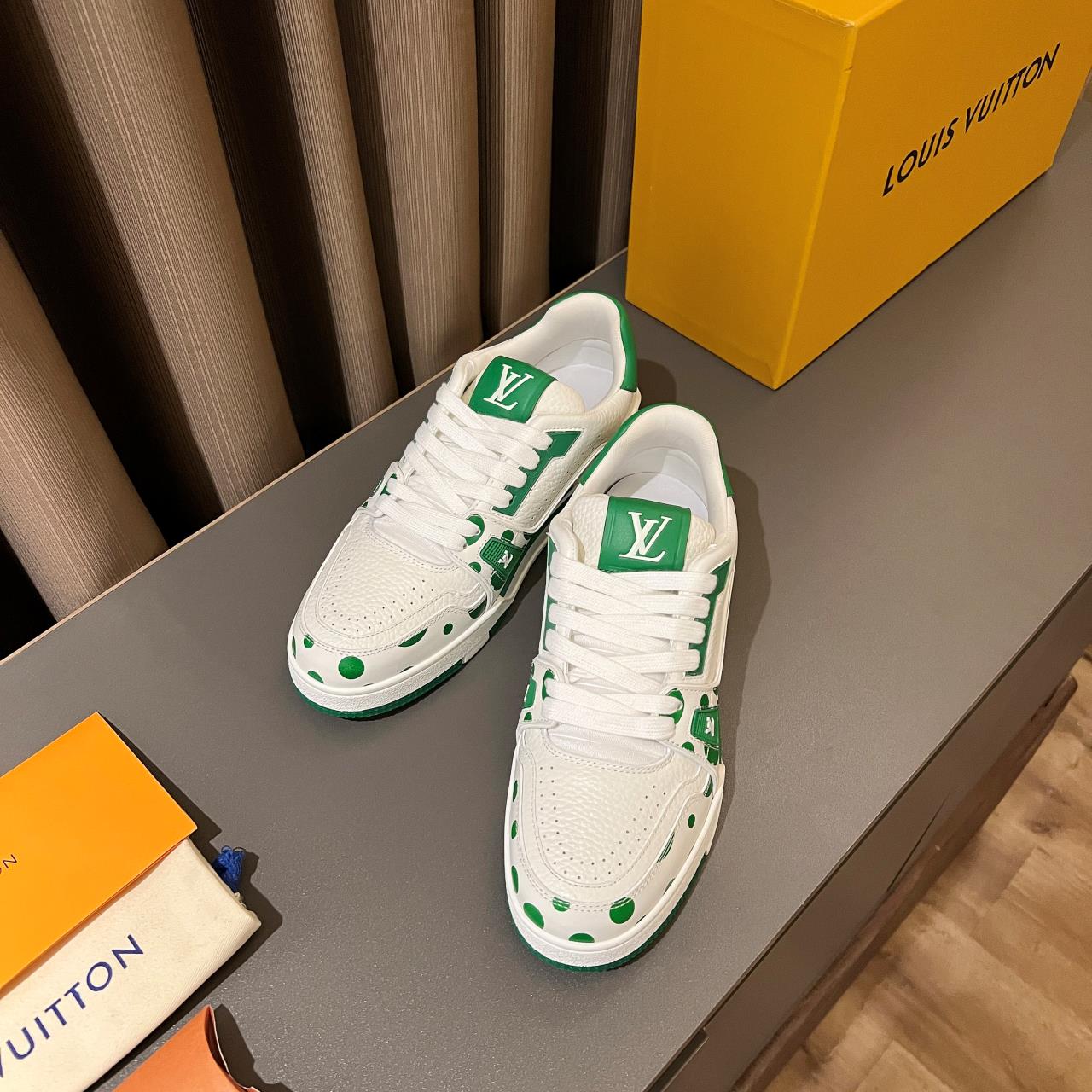 Louis Vuitton LV x YK LV Trainer Sneaker(upon uk size)   - DesignerGu