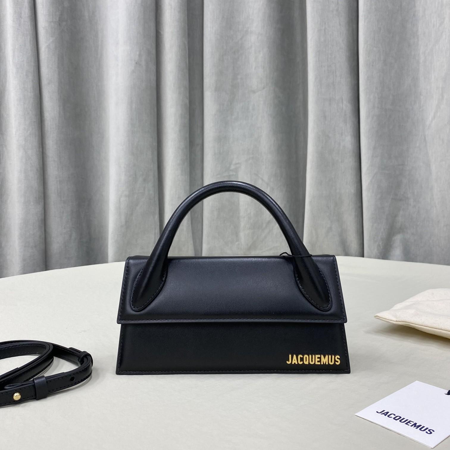 Jacquemus Le Chiquito Long Leather Handbag - DesignerGu