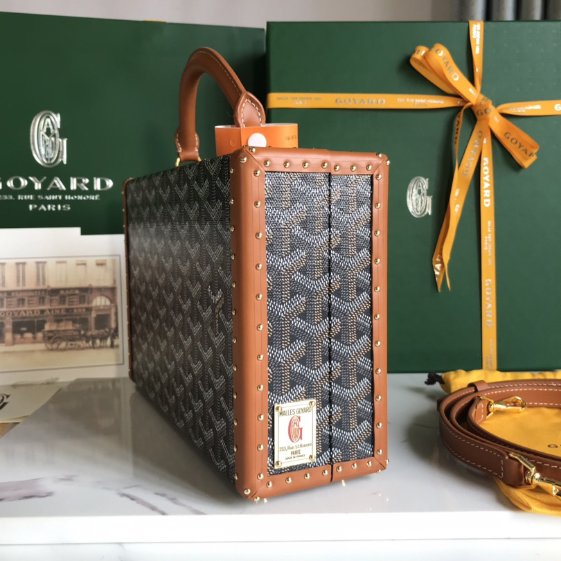 Goyard Grand Hôtel Trunk Bag  - DesignerGu