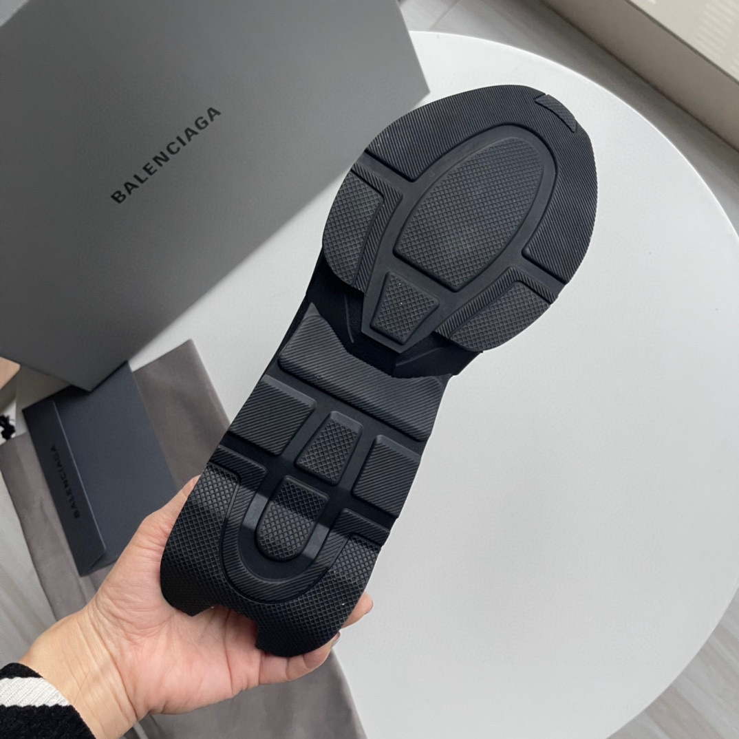 Balenciaga Speed Sneaker In Black - DesignerGu