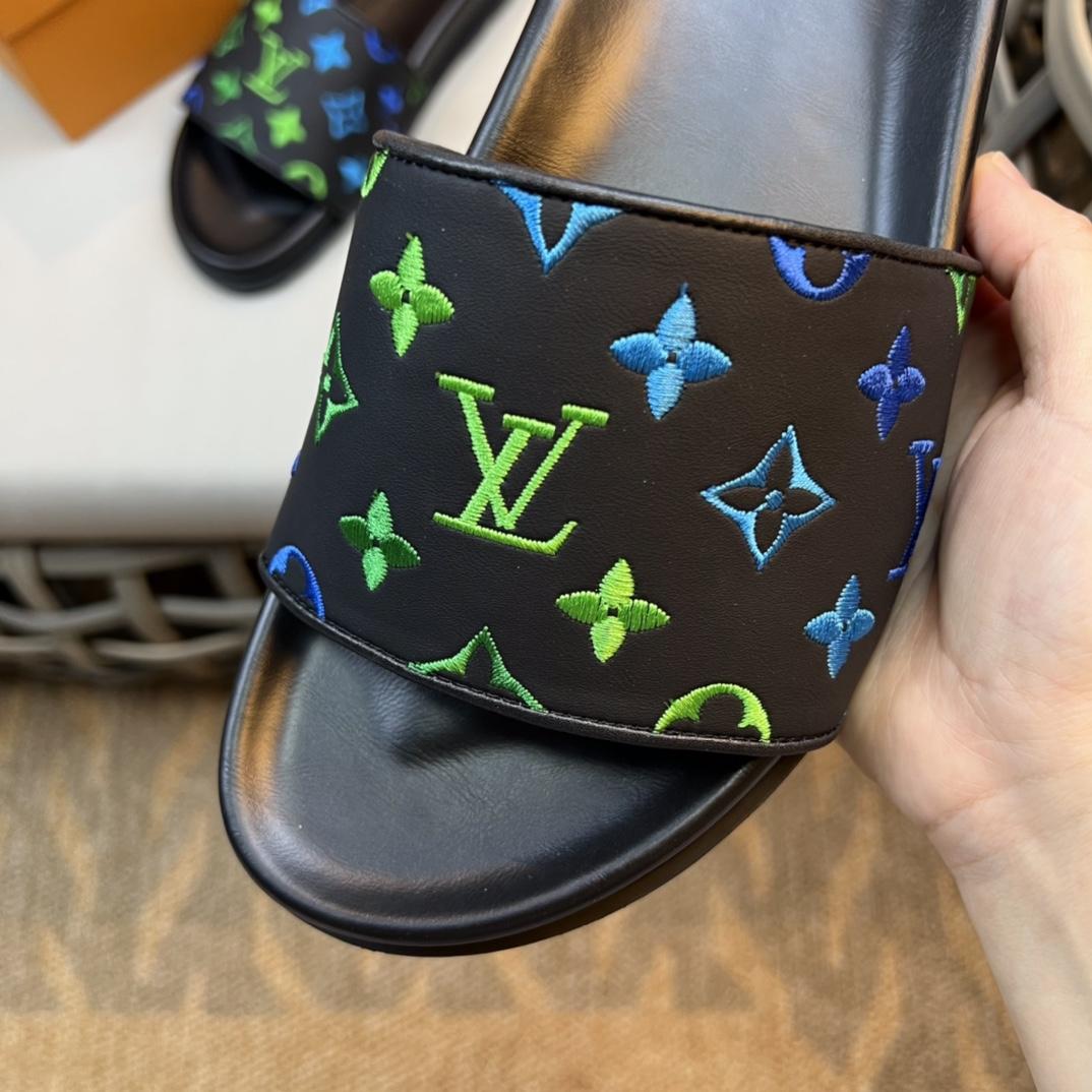 Louis Vuitton Monogram Sandals - DesignerGu