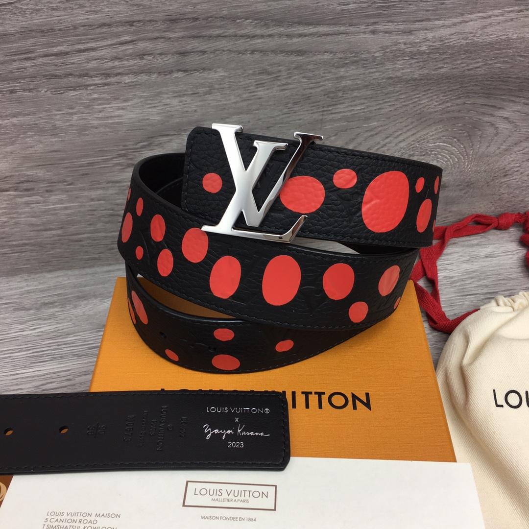 Louis Vuitton LV X YK LV Initiales 40MM Reversible Belt    - DesignerGu